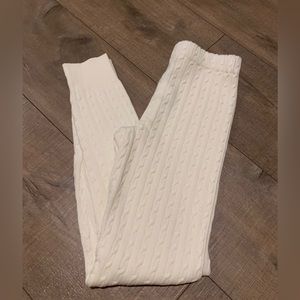 Gap kids cream thick leggings